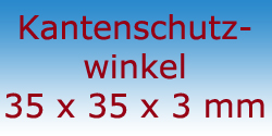 Kantenschutzwinkel 35 x 35 x 3 mm